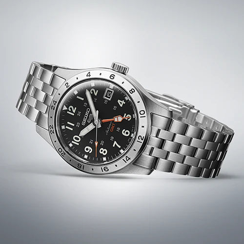 SEIKO 5 Sports Field GMT Black Stainless Steel SSK023K1