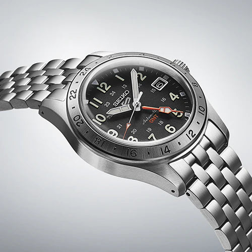 SEIKO 5 Sports Field GMT Black Stainless Steel SSK023K1