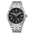 SEIKO 5 Sports Field GMT Black Stainless Steel SSK023