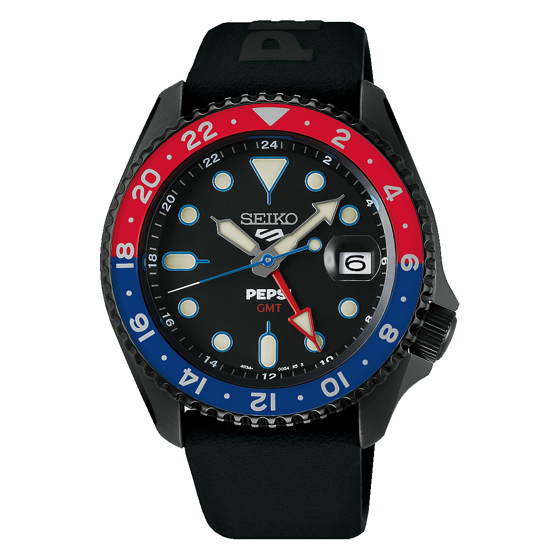 Seiko 5 Sports x Pepsi® Limited Edition Limited edition of 7,000 pieces SSK047