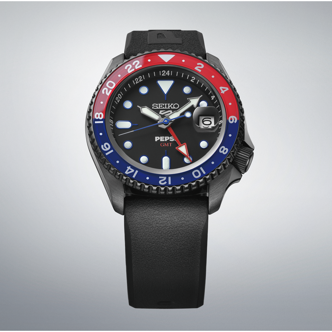 Seiko 5 Sports x Pepsi® Limited Edition Limited edition of 7,000 pieces SSK047