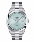 TISSOT GENTLEMEN POWERMATIC 80 ICE BLUE DIAL WATCH-T127.407.11.351.00