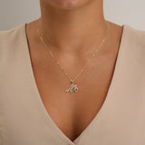 Script Diamond Initials