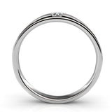 Modern Bezel Diamond Ring