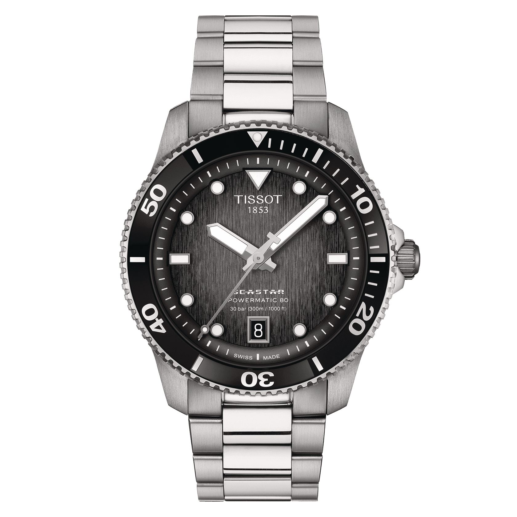 TISSOT SEASTAR 1000 POWERMATIC 80 40MM T1208071105100