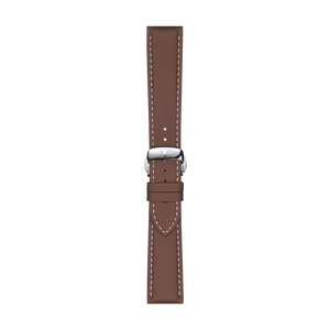 Tissot official brown leather strap lugs 21 mm T852044597
