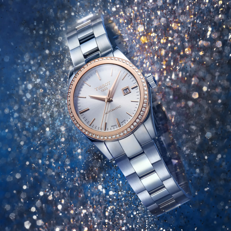 TISSOT T-MY LADY AUTOMATIC 18K GOLD T9300074103100