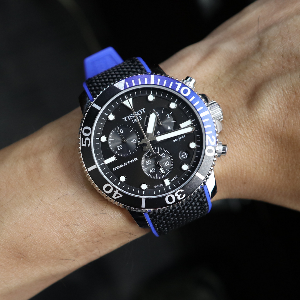 Tissot seastar 2025 1000 chronograph price