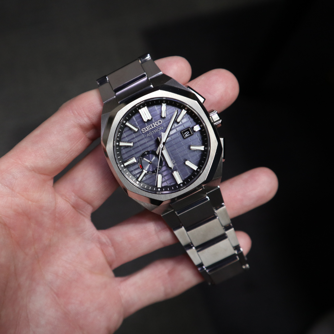 Seiko Astron GPS Solar ‘Sapphire Blue’ Crystal Box  SSJ013