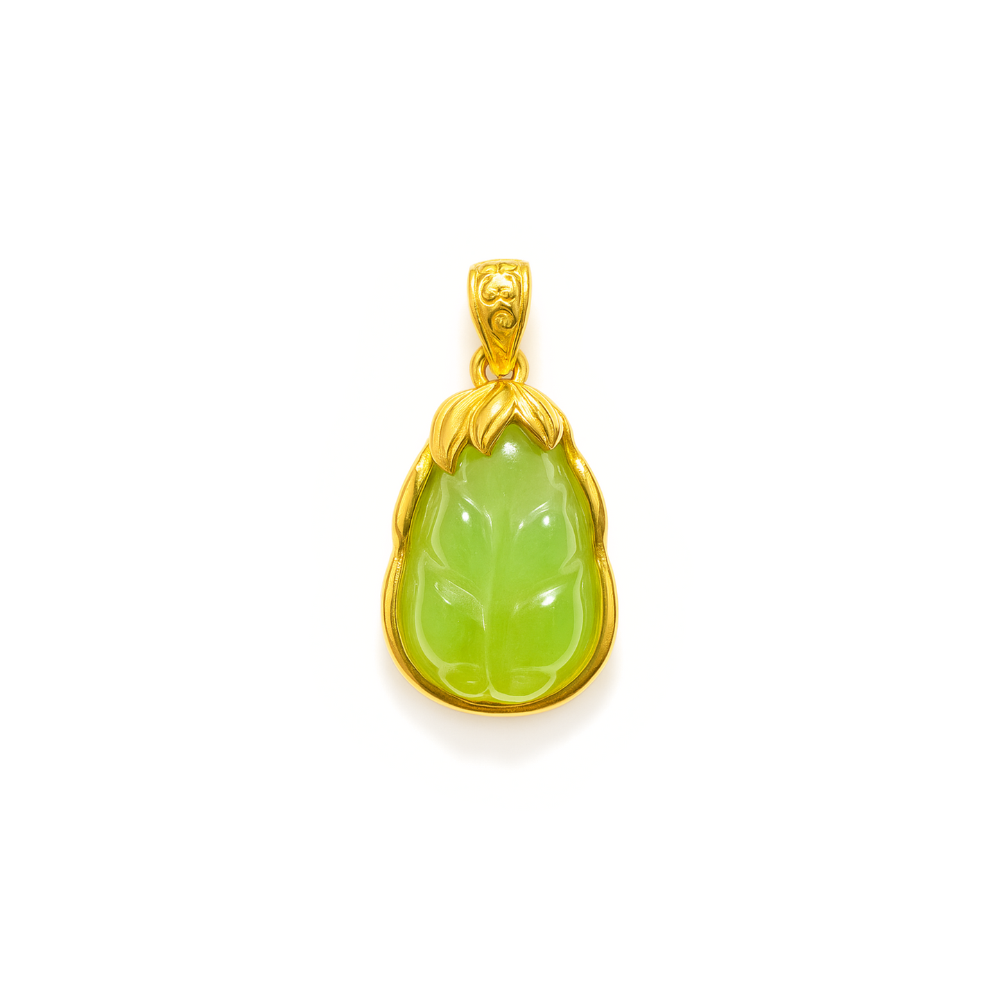24K Hetian Jade Pendant