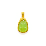 24K Hetian Jade Pendant