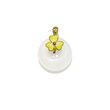 24K Hetian Jade Pendant (Peace buckle)