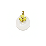 24K Hetian Jade Pendant (Peace buckle)