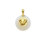 24k Hetian Jade Zodiac Pendant (Rat)