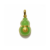 24K Hetian Jade Pendant (Calabash)
