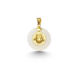 24K Hetian Jade Zodiac Pendant (Goat)