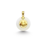 24K Hetian Jade Zodiac Pendant (Dog)
