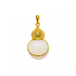 24K Hetian Jade Pendant (Calabash)