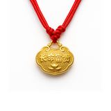 24K Hetian Jade Necklace (auspicious cloud)