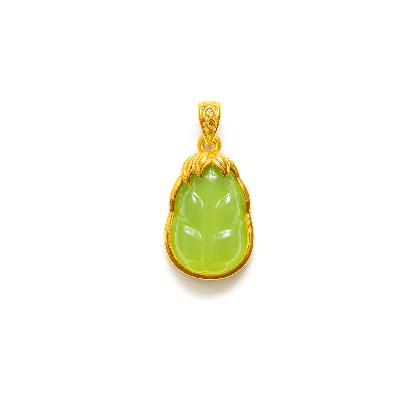 24K Hetian Jade Pendant