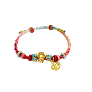 24 Gold Bracelet (God of Fortune, Lucky charm)