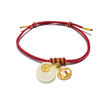 24K Gold Hetian Jade Bracelet Chinese Zodiac (Dog)