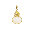 24K Hetian Jade Pendant (Calabash)