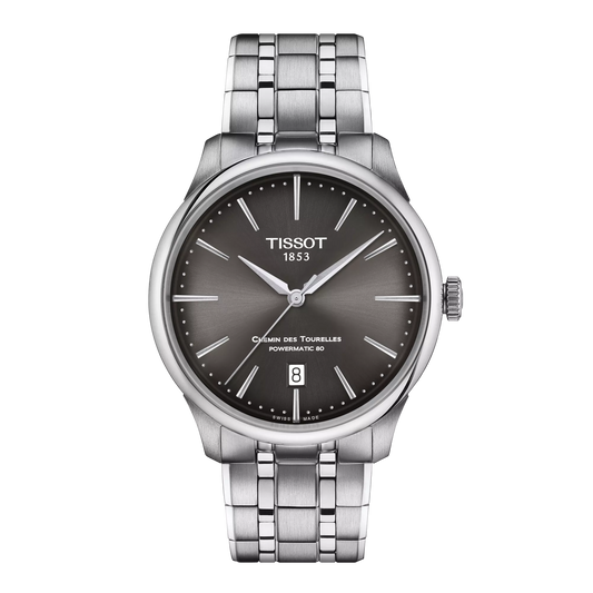 Tissot Chemin des Tourelles Powermatic 80 39 mm T1398071106100