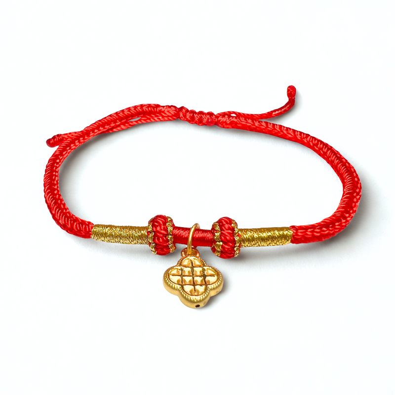 24K Gold Bracelet (Chinese Knotting)