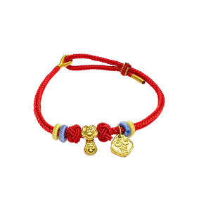 24 Gold Bracelet (Coin, Lucky charm)