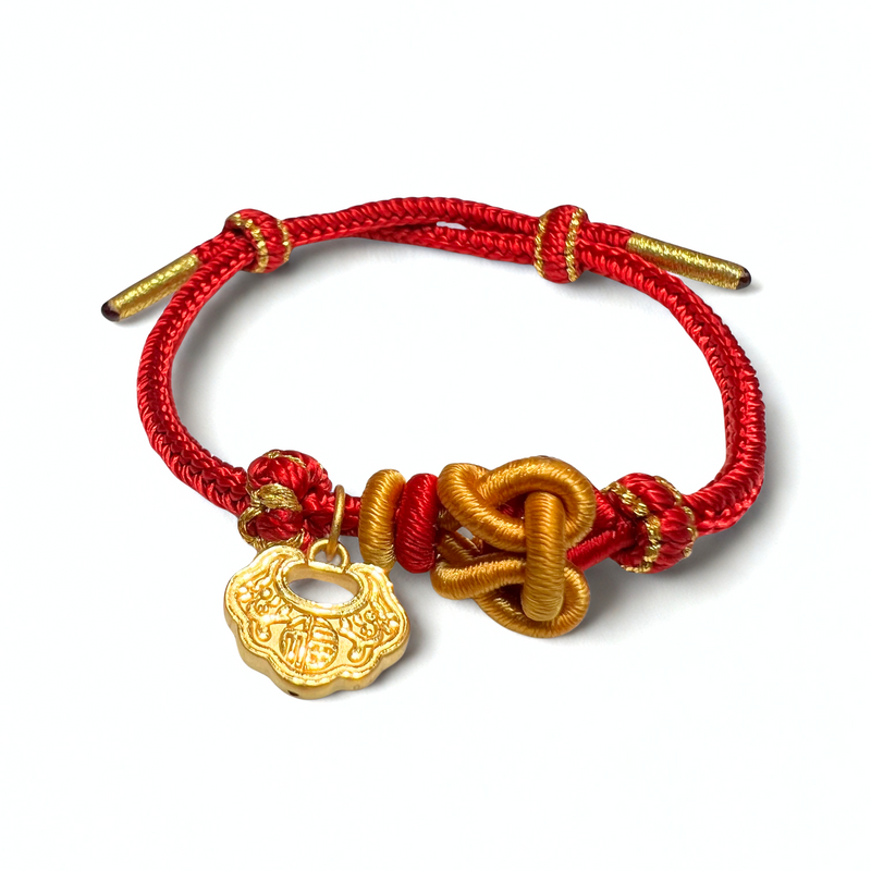 24K Gold Bracelet (Longevity Lock)