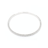 Lab Grown Round Brilliant Diamond Tennis Bangle