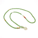 24K Hetian Jade Necklace