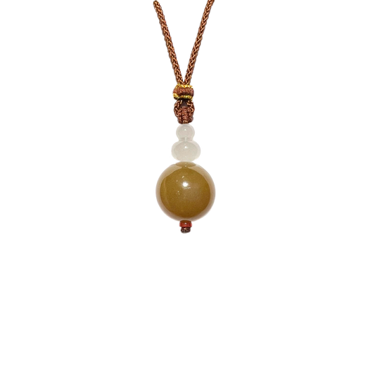 24K Hetian Jade Necklace