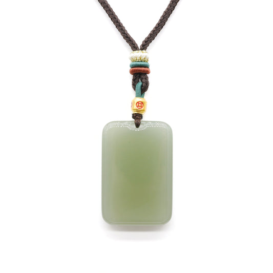 24K Hetian Jade Necklace