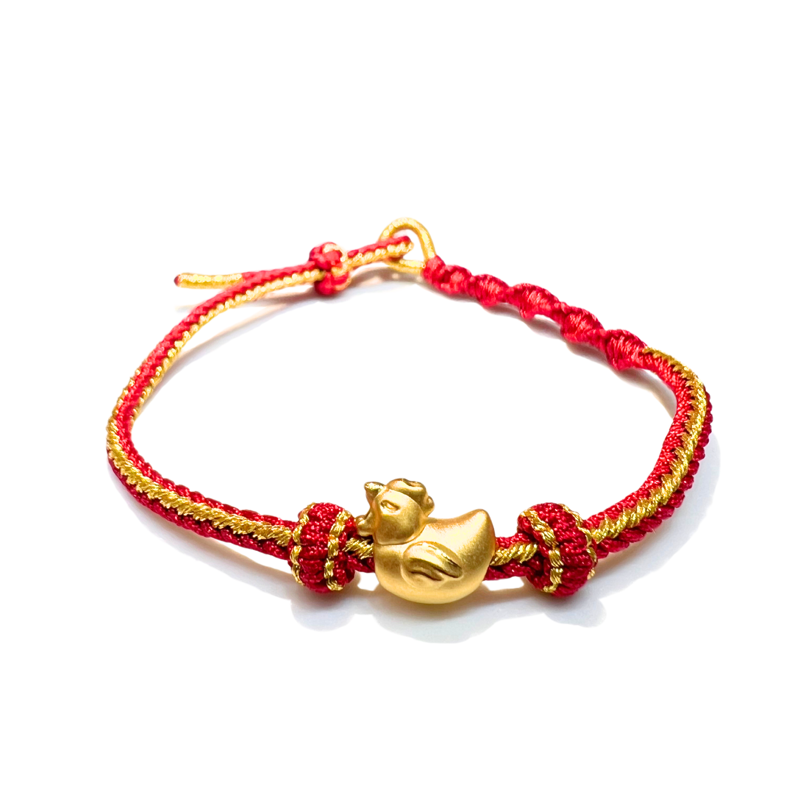 24K Gold Bracelet Chinese Zodiac (Rooster)
