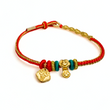 24K Gold Bracelet (Coin, Lucky charm)
