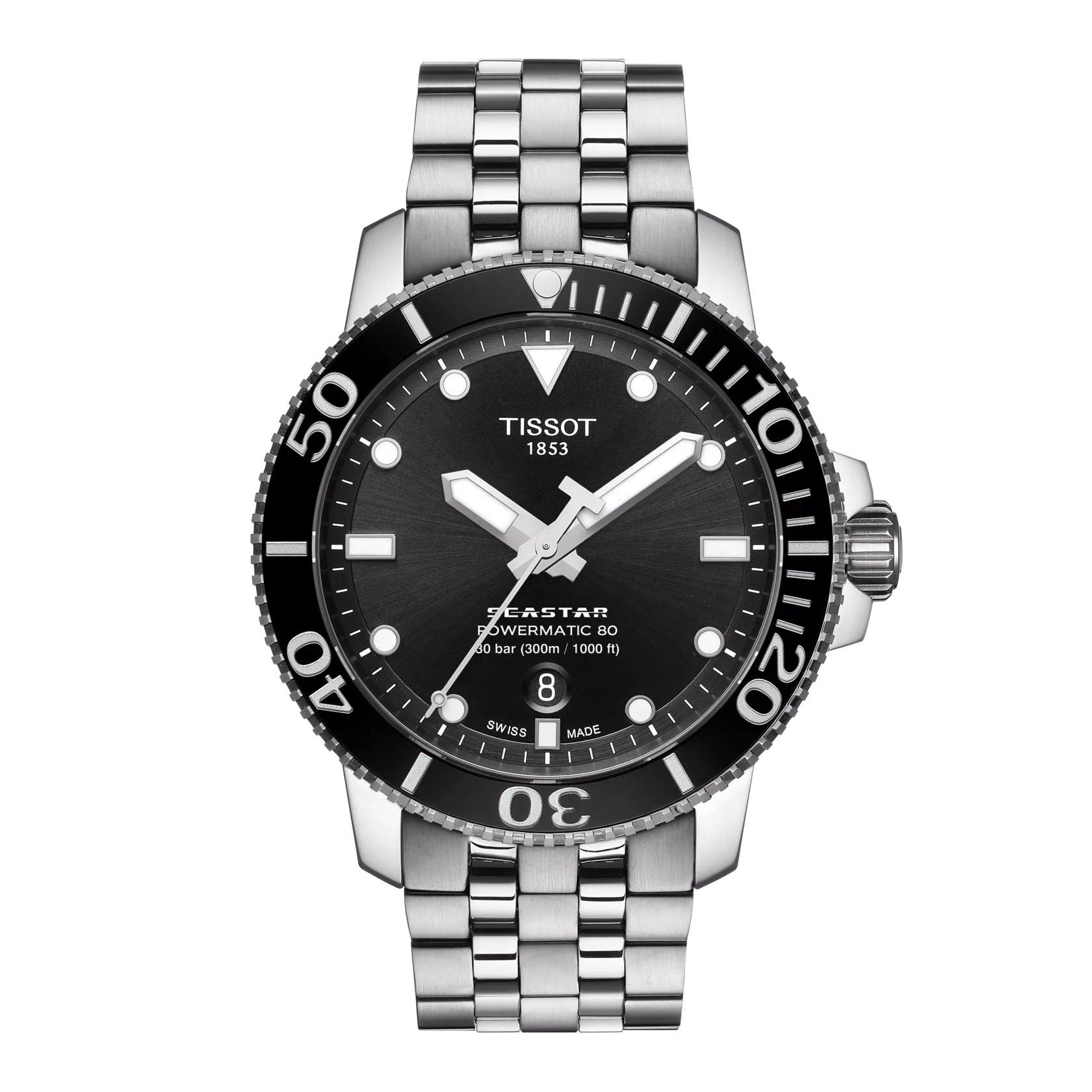TISSOT SEASTAR 1000 POWERMATIC 80 T1204071105100