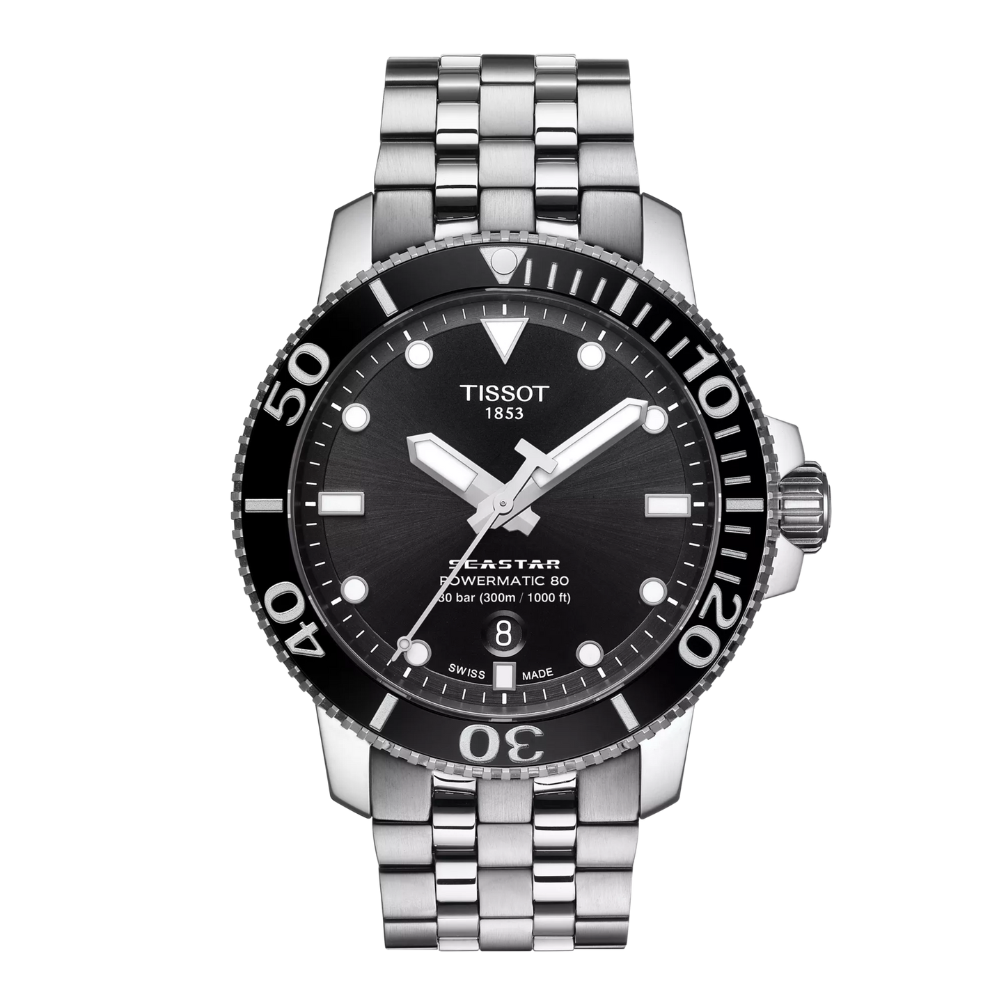 TISSOT SEASTAR 1000 POWERMATIC 80 T1204071105100