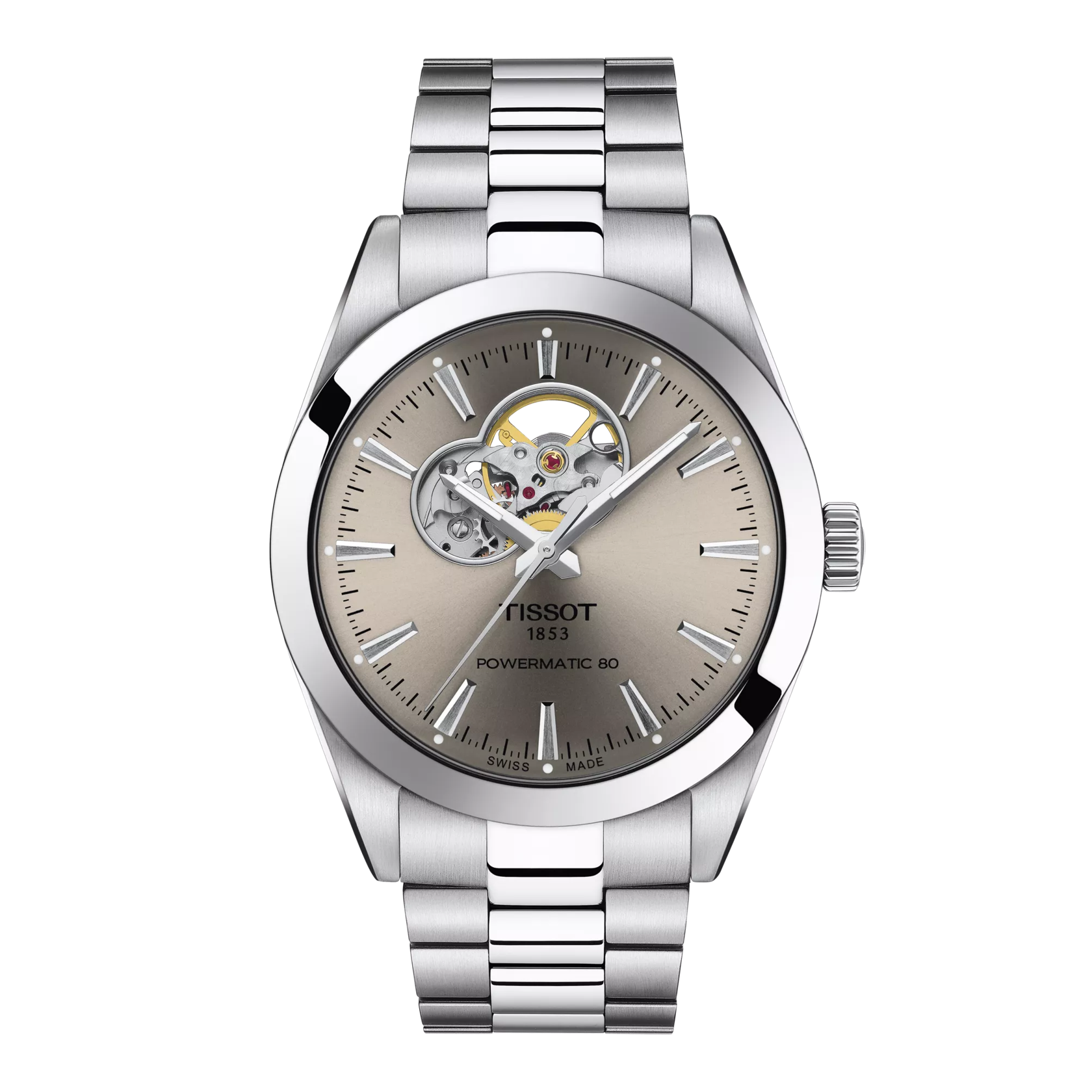 Tissot Gentleman Powermatic 80 Open Heart T1274071108100