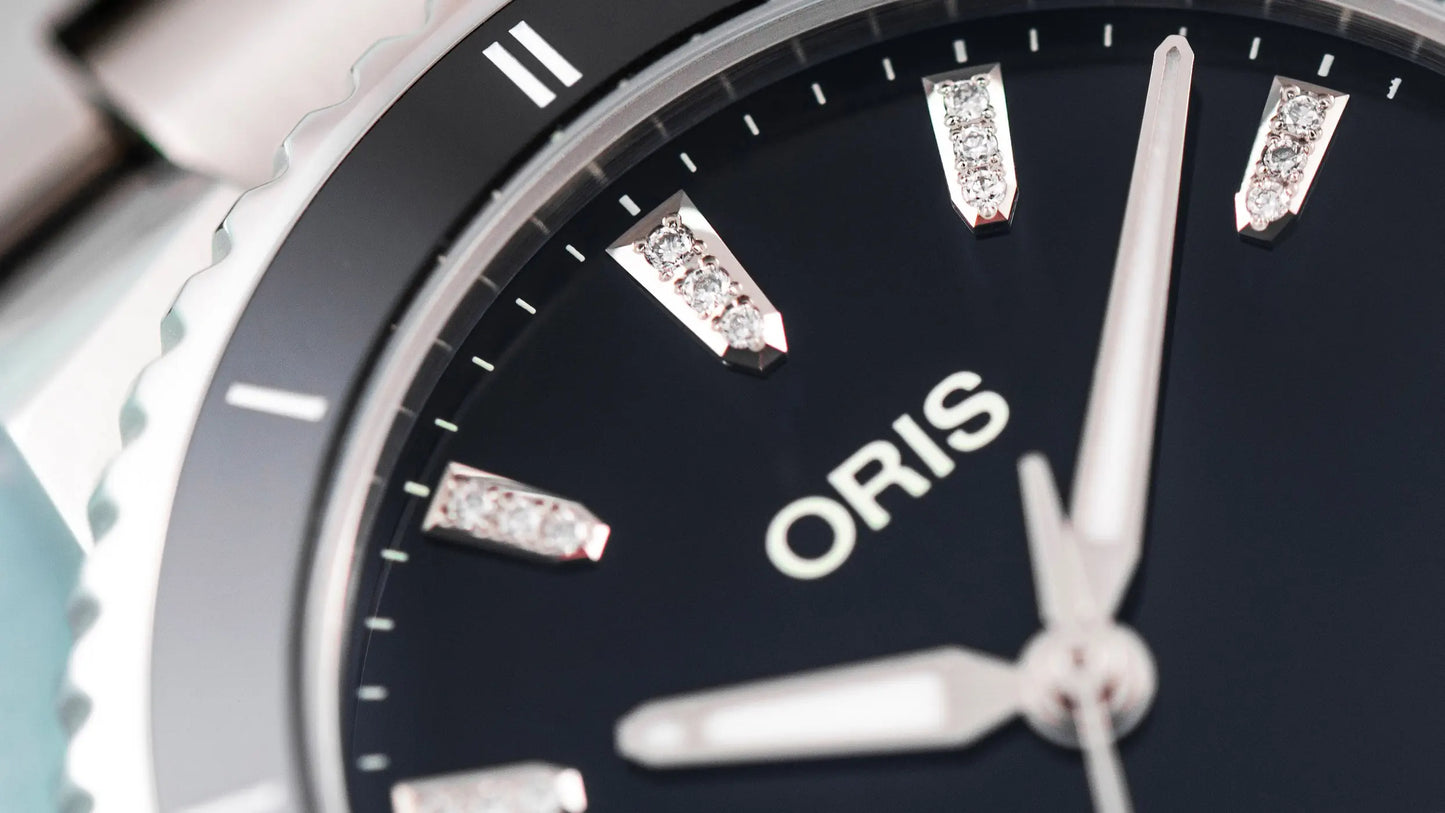ORIS Aquis Aquis Date Diamonds  01 733 7792 4194-07 8 19 05P