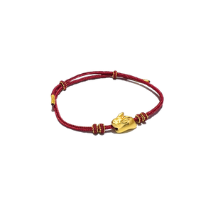 24 Gold Bracelet Chinese Zodiac (Rat)