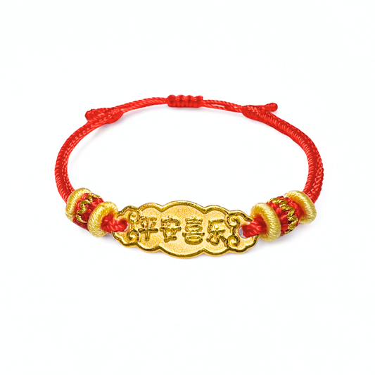 24K Gold Bracelet (Lucky charm)