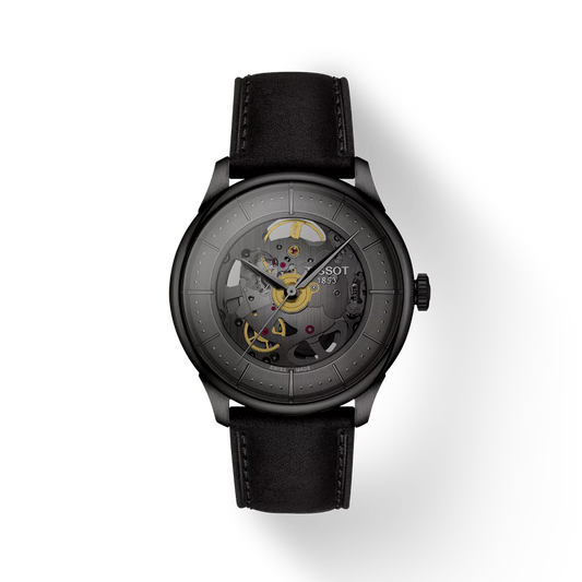 Tissot Chemin Des Tourelles Skeleton 39mm T1398363644100
