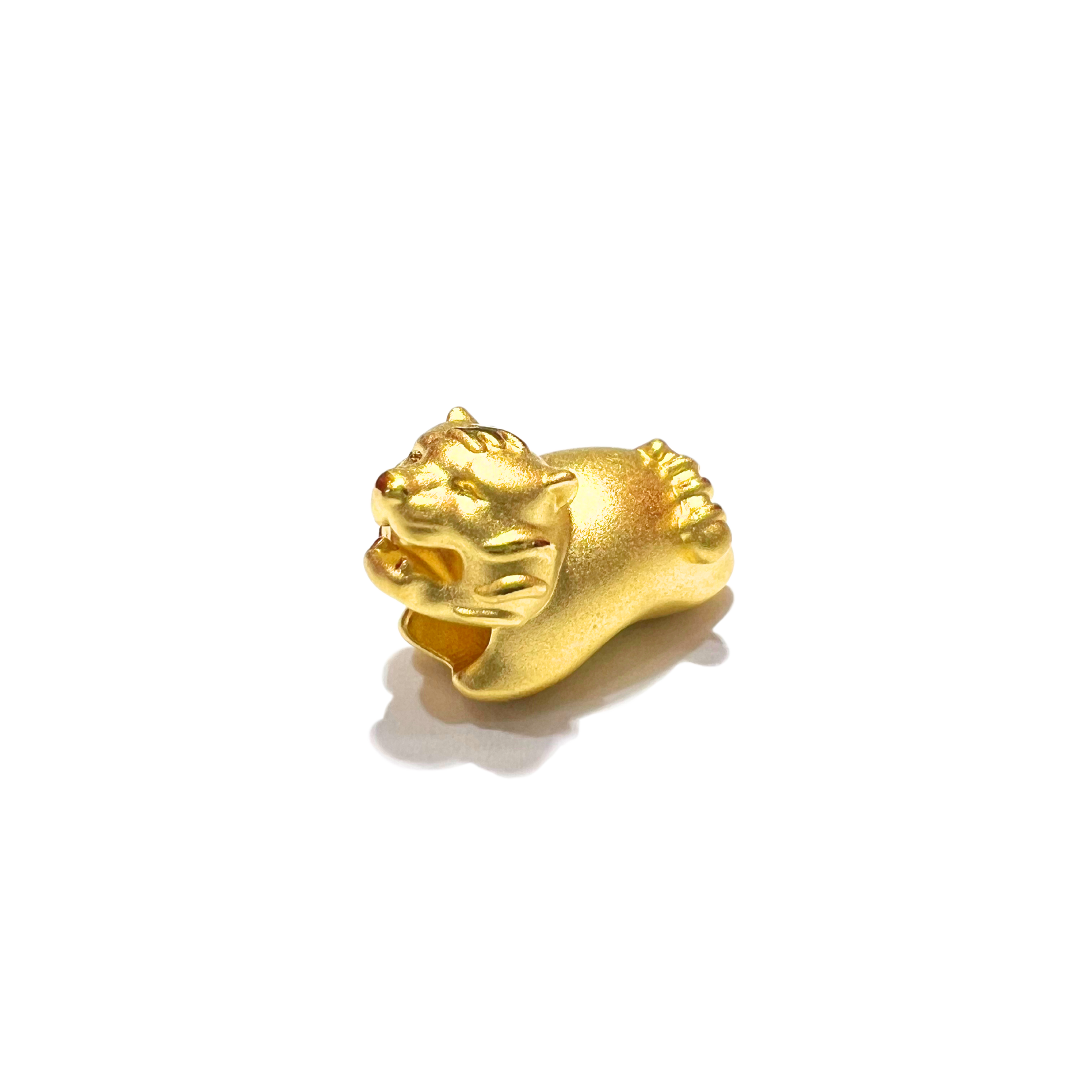24 Gold Zodiac Charm (Tiger)