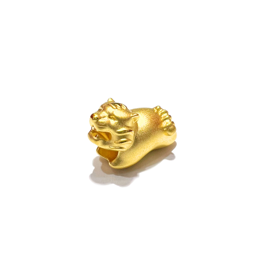 24 Gold Zodiac Charm (Tiger)