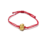 24 Gold Bracelet Chinese Zodiac(Snake)