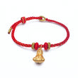 24K Gold Buddha Bracelet