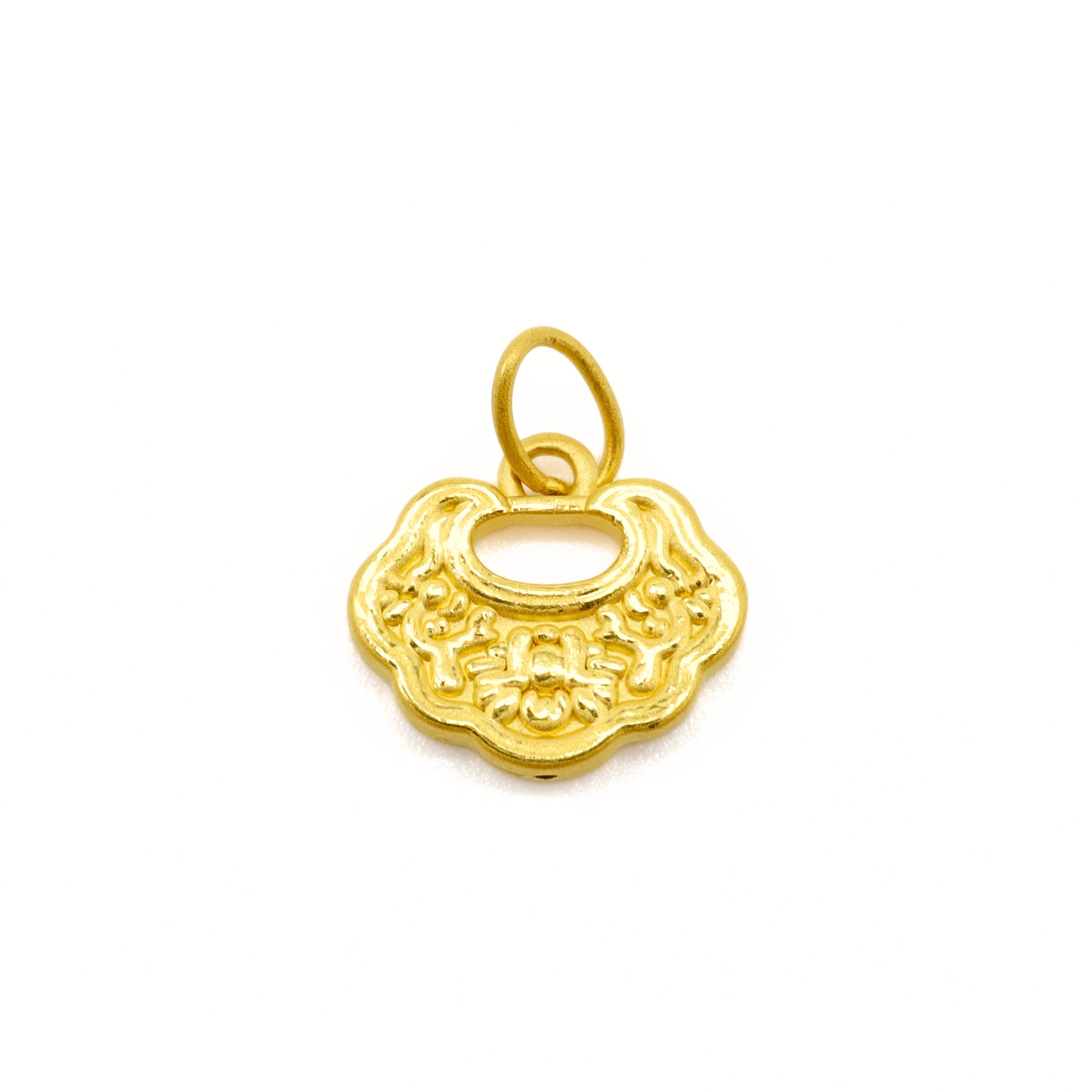 24K Gold Longevity Charm