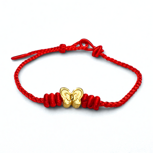 24K Gold Bracelet (Butterfly)